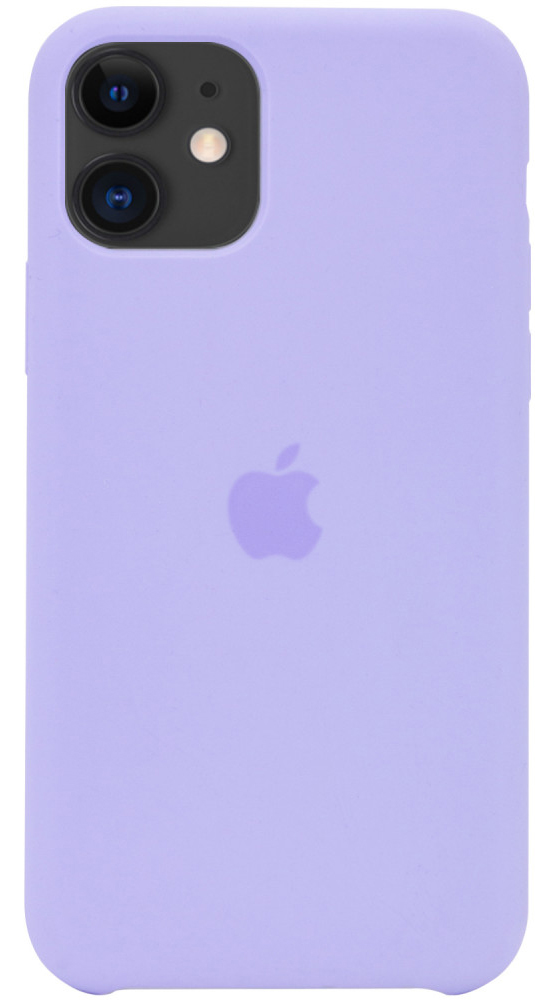 Чехол Silicone Case для iPhone 12 mini лавандовый в Тюмени
